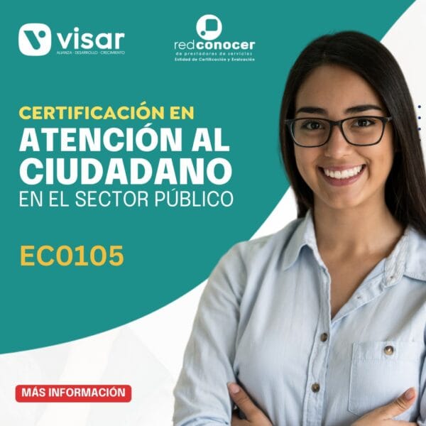 Certificación en Atención al Ciudadano en el Sector Público. EC0105 Capacitación + Evaluación + Certificación en un solo paquete. - Image 3